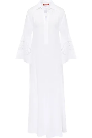 Max Mara Dames, Jurken, Wit, Maat: S