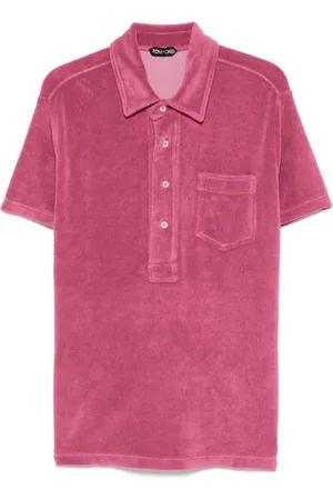 Tom Ford Heren, Tops, Roze, Maat: XL Katoen