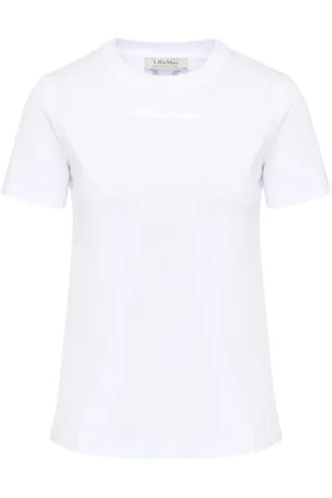 Max Mara Dames, Tops, Wit, Maat: S