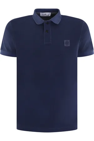 Stone Island Heren, Tops, Blauw, Maat: XL Katoen