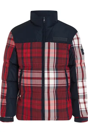Tommy Hilfiger Heren, Jassen, Rood, Maat: S Poliester
