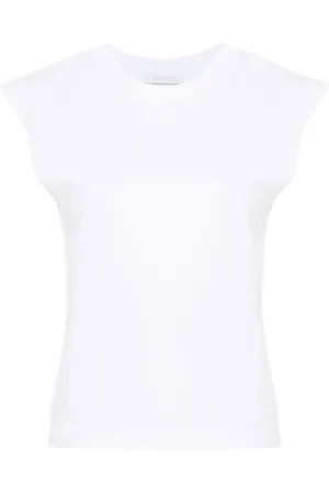 Paco rabanne Dames, Tops, Wit, Maat: M Katoen