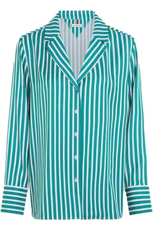 Tommy Hilfiger Dames, Blouses & Shirts, Veelkleurig, Maat: M Katoen