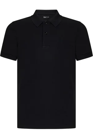 Tom Ford Heren, Tops, Zwart, Maat: M Katoen
