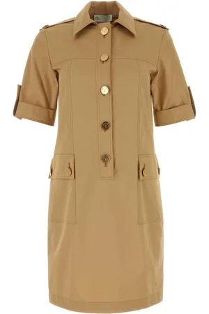 Tory Burch Dames, Jurken, , Maat: 3XS Katoen