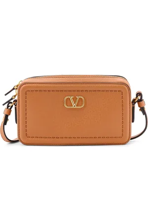 VALENTINO GARAVANI Dames, Tassen, Bruin, Maat: ONE Size Leer