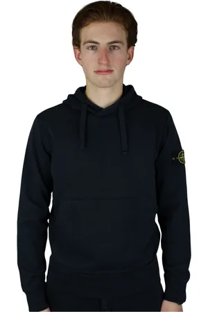 Stone Island Heren, Sweatshirts & Hoodies, Blauw, Maat: M Katoen