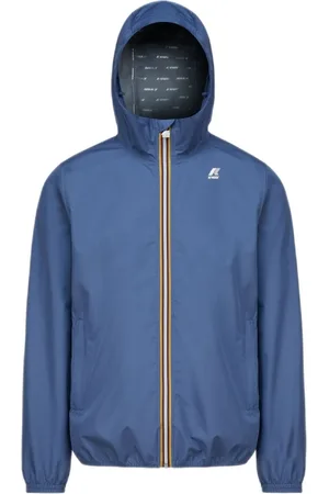 K-Way Heren, Jassen, Blauw, Maat: XL Poliester