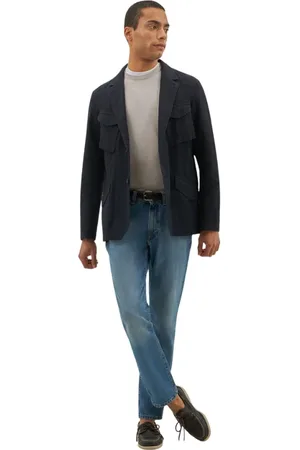 Boglioli Heren, Jassen, Blauw, Maat: M