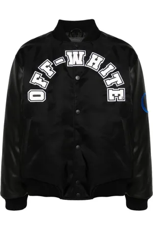 OFF-WHITE Heren, Jassen, Zwart, Maat: S Polyamide