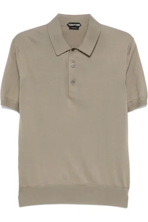 Tom Ford Heren, Tops, Groen, Maat: 3XL Katoen