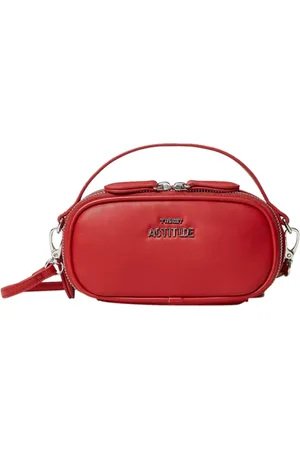 ACTITUDE Dames, Tassen, Rood, Maat: ONE Size Leer