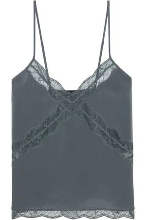 Zadig & Voltaire Dames, Tops, Grijs, Maat: XS