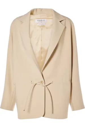 Max Mara Dames, Jassen, , Maat: S Wol
