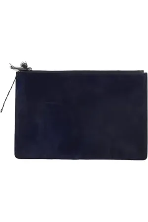 Jil Sander Dames, Pre-owned, Blauw, Maat: ONE Size Leer