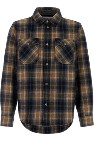 Woolrich Heren, Overhemden, Veelkleurig, Maat: L Flanel