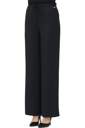 Armani Exchange Dames, Broeken, Zwart, Maat: L