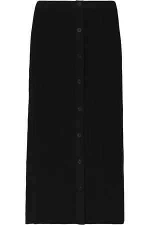 Proenza Schouler Dames, Rokken, Zwart, Maat: S Viscose