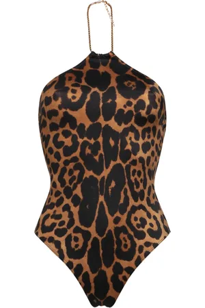 Tom Ford Dames, Badkleding, Bruin, Maat: M Polyamide