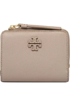 Tory Burch Dames, Accessoires, Grijs, Maat: ONE Size Leer