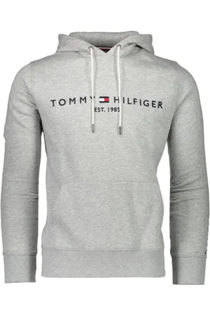 Tommy Hilfiger Heren, Sweatshirts & Hoodies, Grijs, Maat: S Katoen