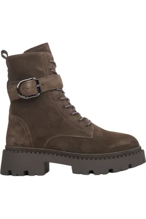 Estro Dames, Schoenen, Bruin, Maat: 38 EU Velours