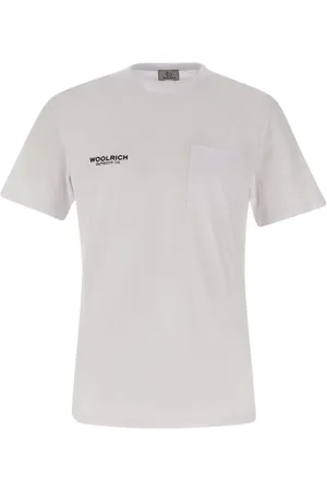 Woolrich Heren, Tops, Wit, Maat: M Wol