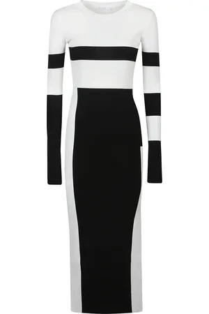 Patrizia Pepe Dames, Jurken, Zwart, Maat: S Viscose