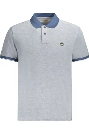 Timberland Heren, Tops, Blauw, Maat: M Katoen