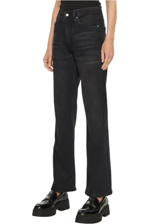 Calvin Klein Dames, Jeans, Zwart, Maat: W26 L32 Katoen