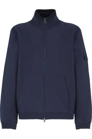 Woolrich Heren, Sweatshirts & Hoodies, Blauw, Maat: 2XL Katoen