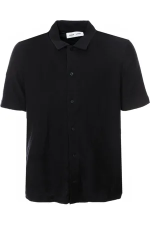 Samsøe Samsøe Heren, Overhemden, Zwart, Maat: 2XL