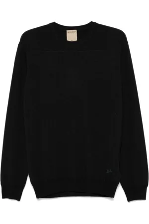 Woolrich Heren, Truien, Zwart, Maat: 3XL Wol