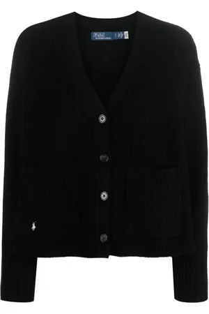 Ralph Lauren Dames, Truien, Zwart, Maat: L Wol