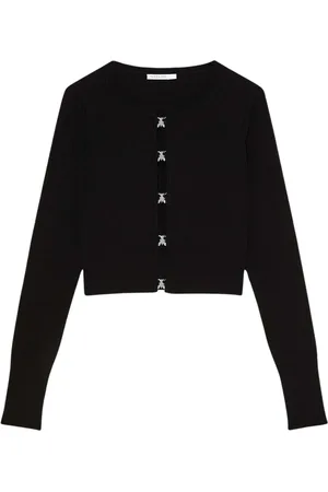 Patrizia Pepe Dames, Truien, Zwart, Maat: M Wol