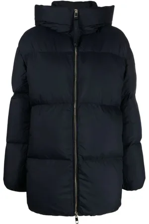 Tommy Hilfiger Dames, Mantels, Blauw, Maat: XS Nylon