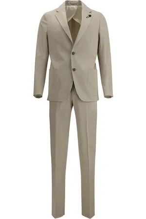 LARDINI Heren, Pakken, , Maat: L Tweed