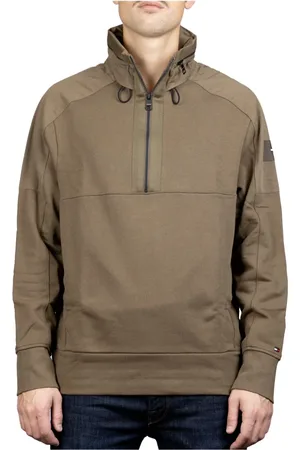 Tommy Hilfiger Heren, Sweatshirts & Hoodies, Groen, Maat: S Katoen