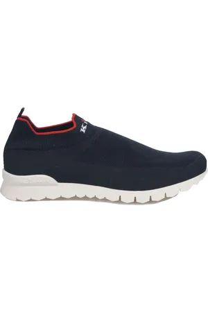 Kiton Heren, Schoenen, Blauw, Maat: 44 1/2 EU Katoen