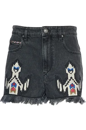 Isabel Marant Dames, Korte broeken, Grijs, Maat: XS Katoen