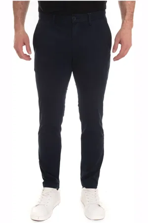 Tommy Hilfiger Heren, Broeken, Blauw, Maat: W31 Katoen