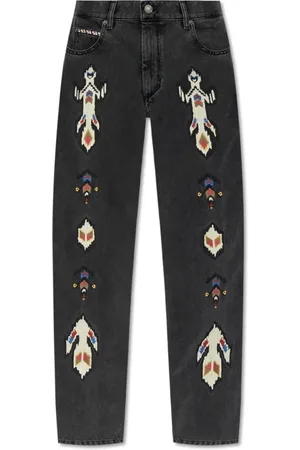 Isabel Marant Heren, Jeans, Grijs, Maat: W31 Katoen