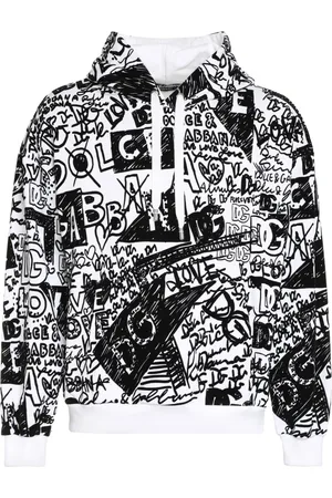 Dolce & Gabbana Heren, Sweatshirts & Hoodies, Veelkleurig, Maat: M Katoen