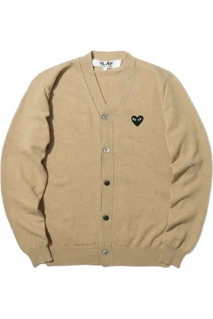 Comme des Garçons Heren, Truien, Bruin, Maat: 2XL Wol