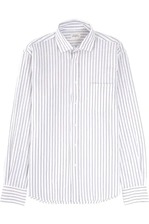 HARTFORD Heren, Overhemden, Blauw, Maat: XL