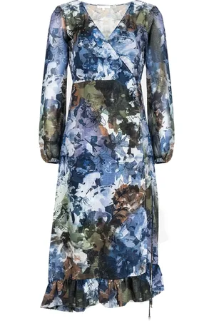 Patrizia Pepe Dames, Jurken, Blauw, Maat: S