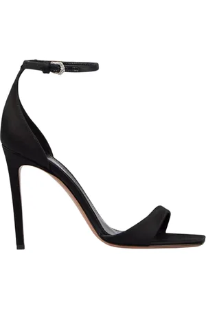 PARIS TEXAS Dames, Schoenen, Zwart, Maat: 39 EU Satijn