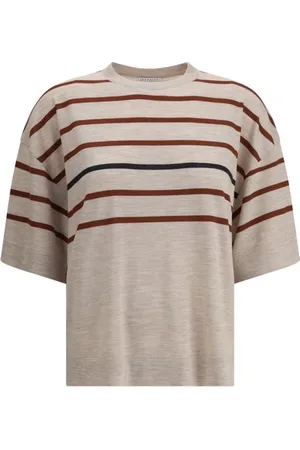 Brunello Cucinelli Dames, Tops, , Maat: L Wol
