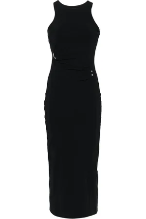 Patrizia Pepe Dames, Jurken, Zwart, Maat: XS Poliester