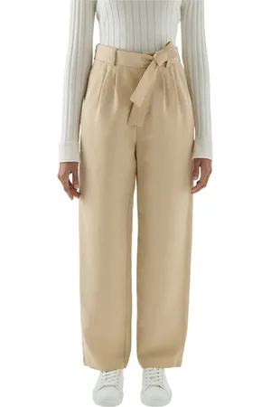 Woolrich Dames, Broeken, , Maat: S Linnen
